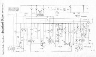 Blaupunkt Standart Super schematic circuit diagram